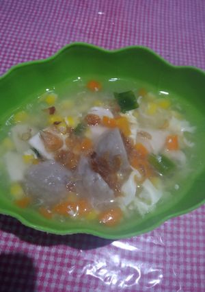 Foto resep Sup jagung