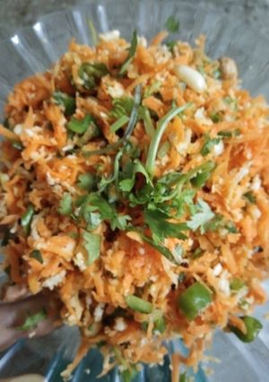 A picture of Carrot kismuri(salad).