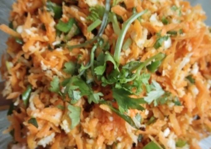 Easiest Way to Make Any-night-of-the-week Carrot kismuri(salad)