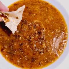 Foto principal de Caldillo de carne seca con tortillas de harina, a mi estilo