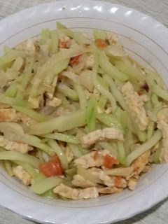 Foto resep Tumis labu Siam dan tempe