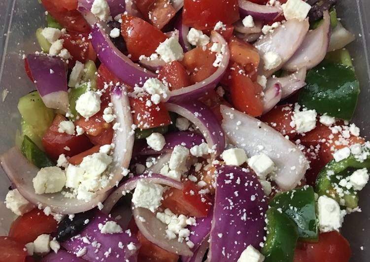 Recipe of Appetizing Greek Salad