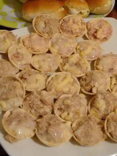 Una foto de Chupe de atún picante