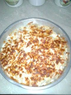 Una foto de Pastel de coliflor