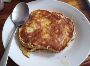 Una foto de ¡Panqueques americanos de plátano!