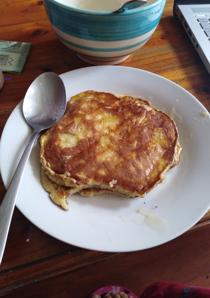 Una foto de ¡Panqueques americanos de plátano!