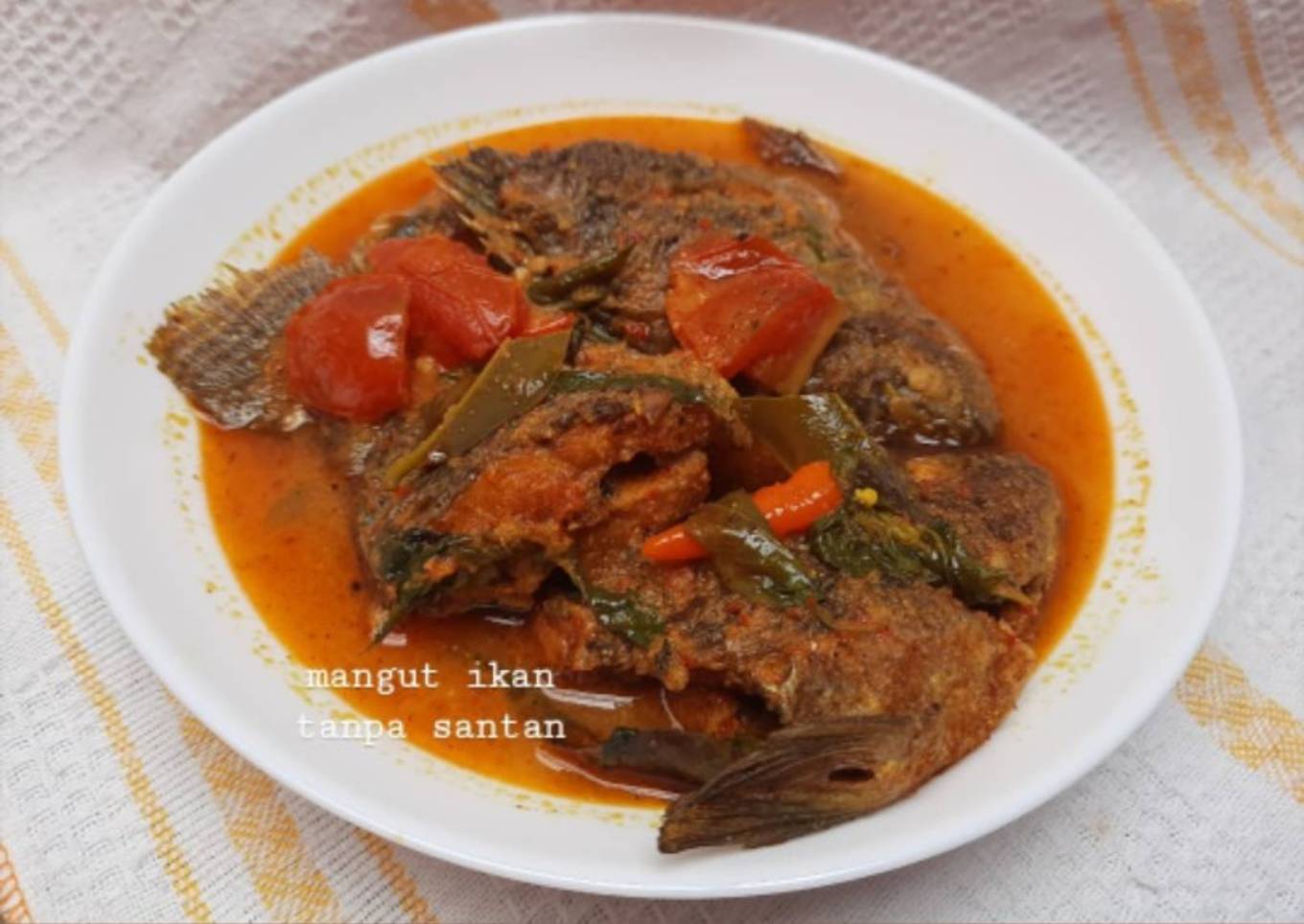 Mangut Ikan Nila Tanpa Santan