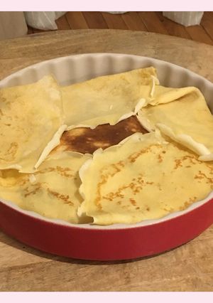 Une photo de Gâteau de crêpes