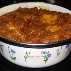 Shahi paneer A picture of Shahi paneer.