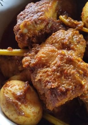 Foto resep Ayam Rendang bumbu Instant