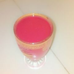 A picture of Strawberry drink.