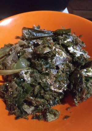 Foto resep Ikan asin cabe ijo