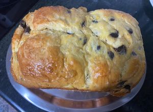 Foto principal de Panettone de chocolate (en panificadora)