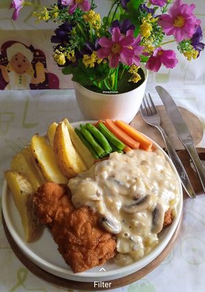 Foto resep Chicken Steak With Mushroom Sauce