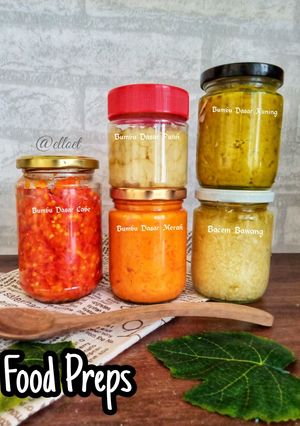 Foto resep Food Preps : Bumbu Dasar Masakan (Merah, Kuning, Putih, Cabe, Bacem Bawang)