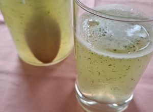 Una foto de Agua de hierbabuena