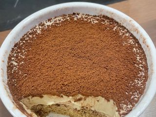 Keto tiramisu cake - easy version, no egg, no alchohol