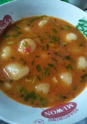 Foto resep Cilok Kuah Mercon