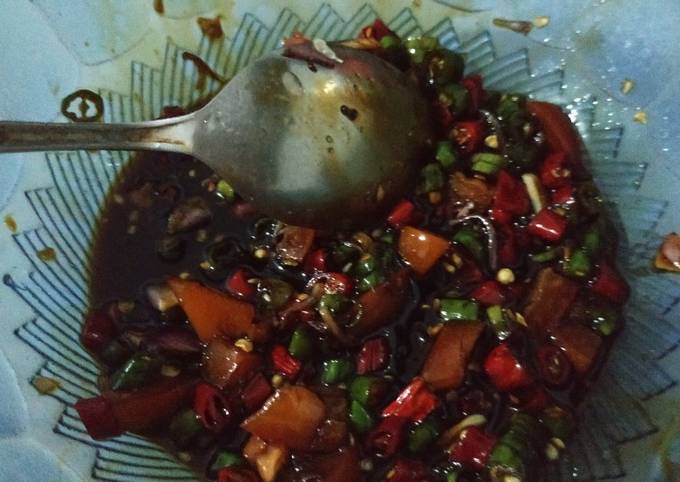 85. Sambal Matah Ikan Bakar