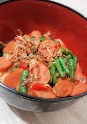Foto resep Tumis Kacang Panjang & Sosis