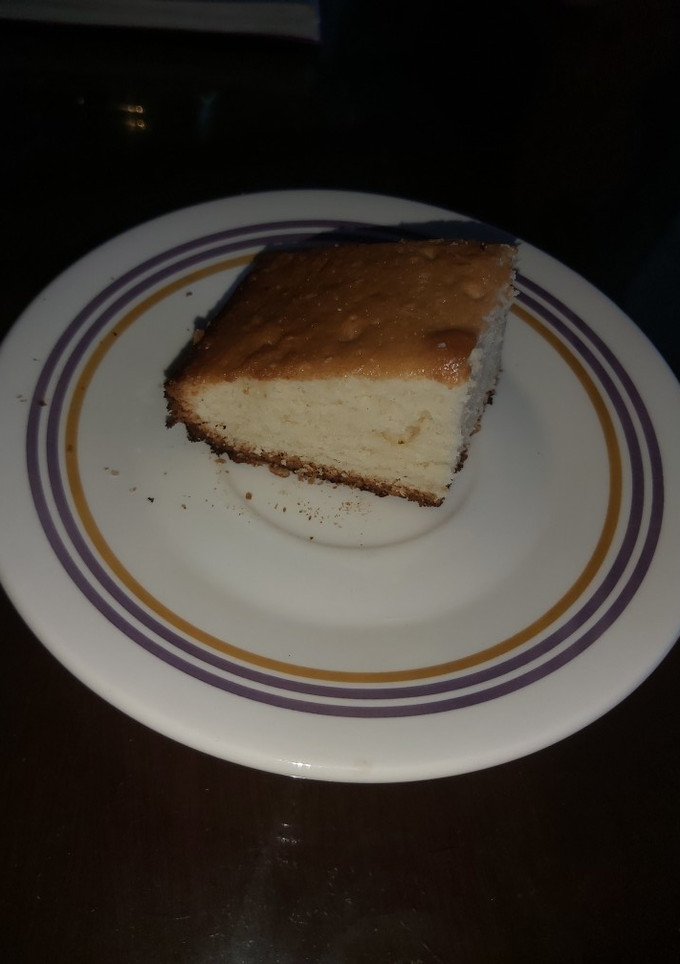 Una foto de Torta de vainilla casera