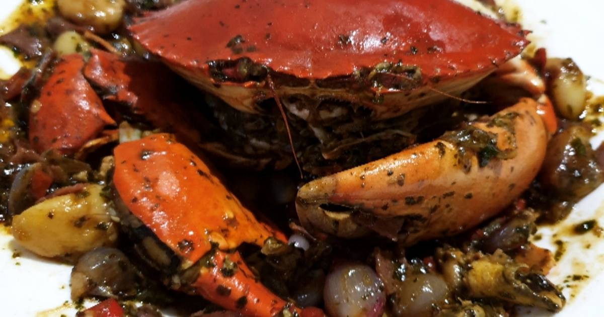 Resep Caramelized Butter Crab 🦀 oleh Merry Iskandar 陈美玲 Cookpad