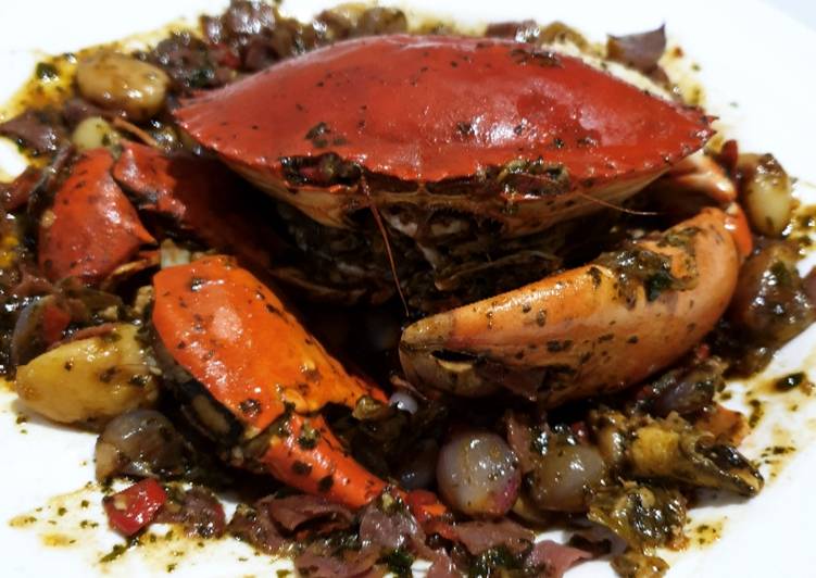 Resep Caramelized Butter Crab 🦀 Enak Banget