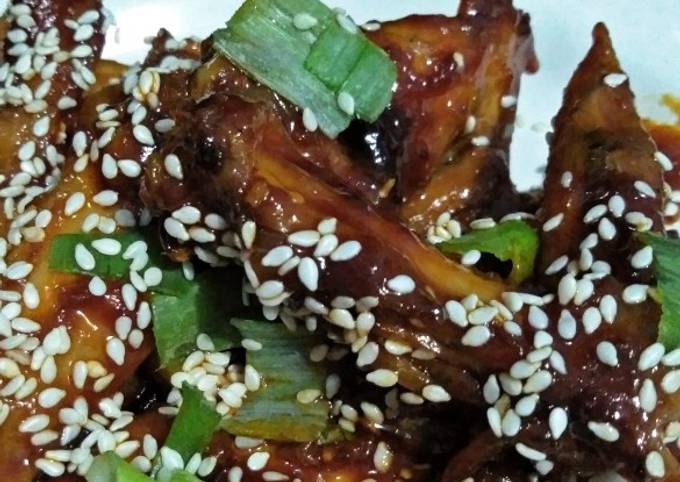 Wajib coba! Cara termudah buat Korean spicy chicken wings yang sesuai selera