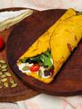 🥕🥚Crepas de zanahoria 🥕2 ingredientes 🥕 Receta viral #2 🥚🥕