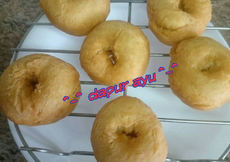 Donat vegan(tanpa telur)