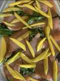 Salmone con mango
