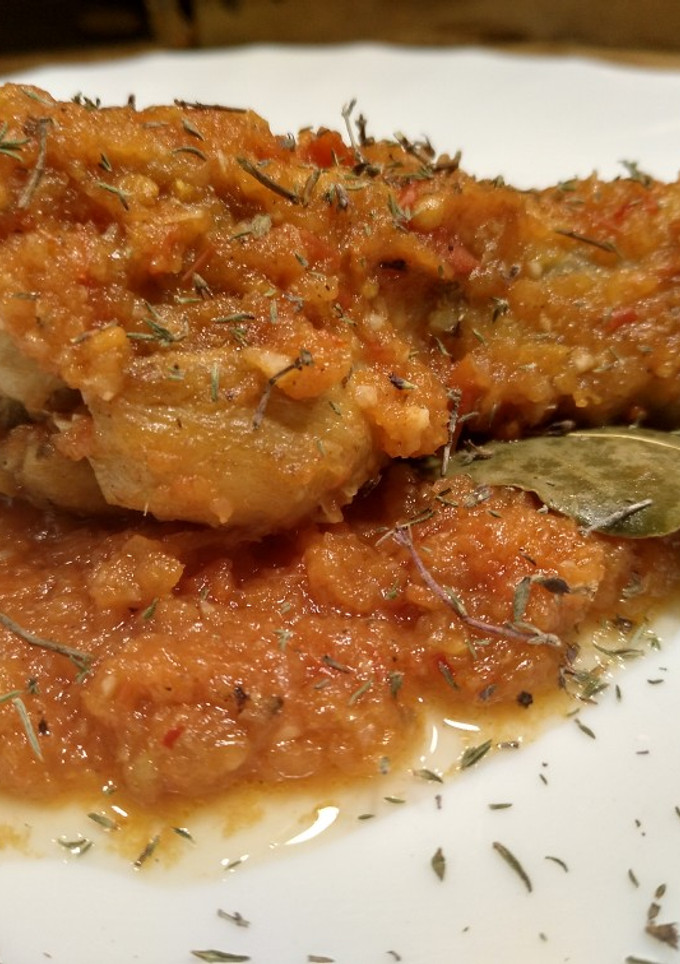 Una foto de Pollo en Salsa Jerk