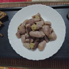 A picture of #Nov#W1#Water chestnut chaat.