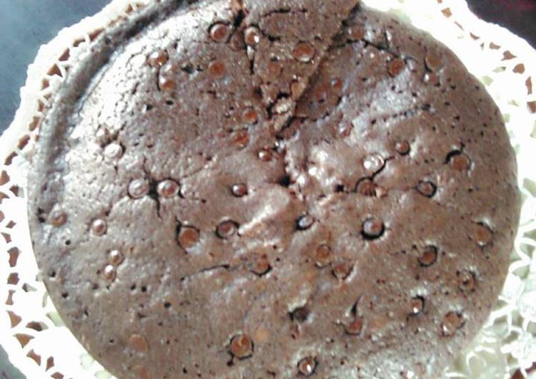 Brownis panggang simple no mixer