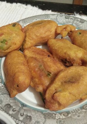 A picture of Masala Mirch Pakora 😃😃.
