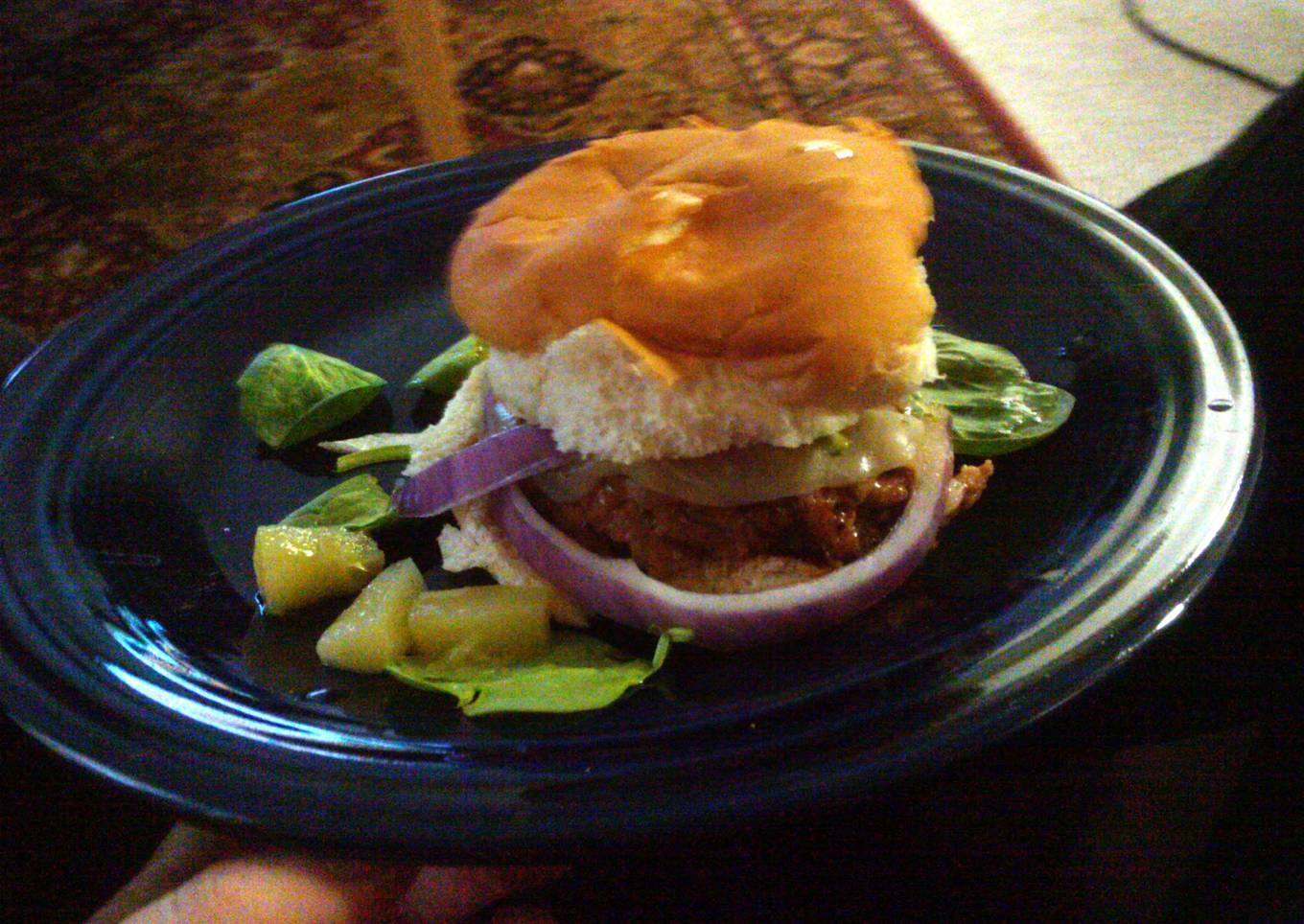 Hawaiin turkey burgers