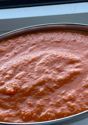 Una foto de Salsa de tomate para mojar
