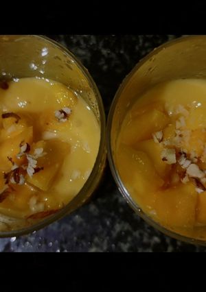 A picture of 🥭 Creamy Mango Sago – Summer in a Glass.