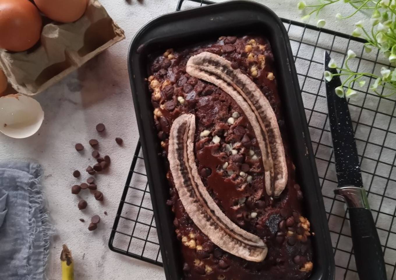 Choco Banana Cake