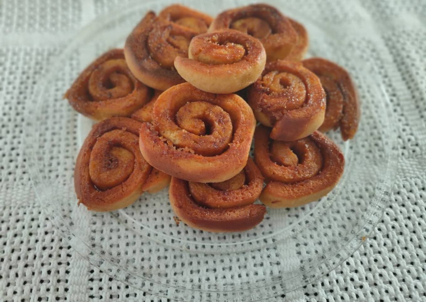 Healthy wheat flour coffee roll