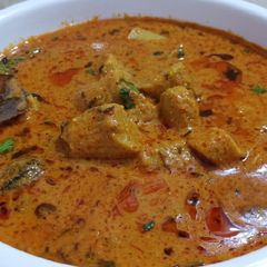 A picture of Rajasthan ki Famour Besan Gatte ki Sabji.