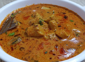 A picture of Rajasthan ki Famour Besan Gatte ki Sabji.