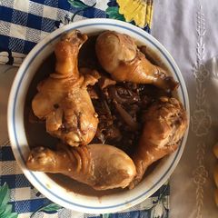 Chicken and pork Adobo A picture of Chicken and pork Adobo.