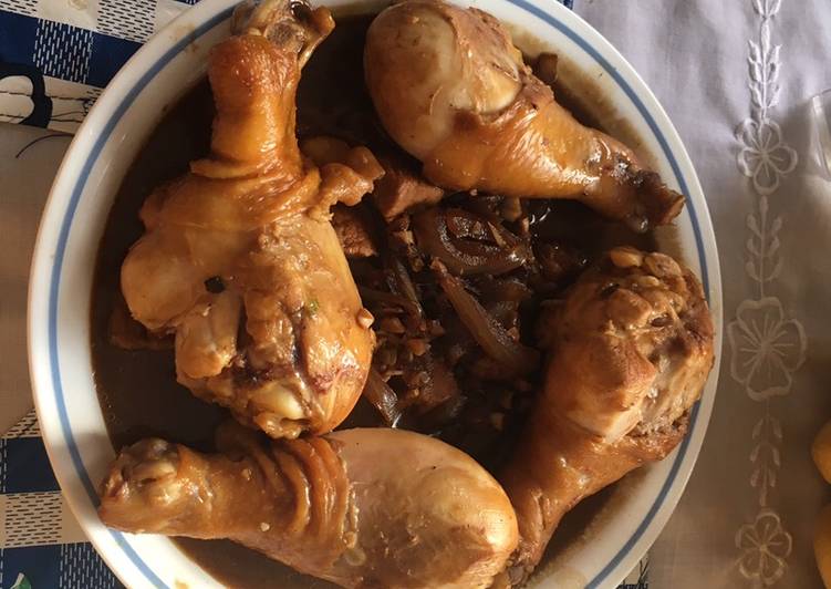 Step-by-Step Guide to Make Favorite Chicken and pork Adobo