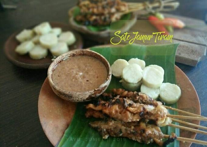 Resep Sate Jamur Tiram yang Lezat Sekali