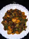 Fried eggplant