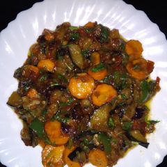 A picture of Fried eggplant.