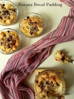 Foto resep Banana Bread Pudding