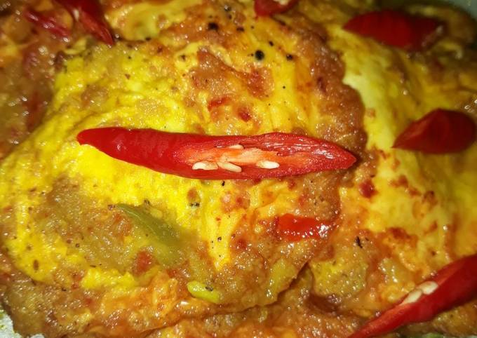 Resep Telor mata  sapi bumbu kuning oleh Lilis Suryani 