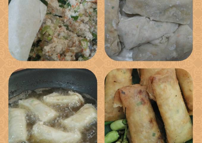 Bagaimana Membuat 52. Lumpia udang bisa untuk bakulan yang Menggugah Selera
